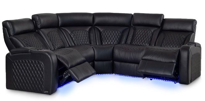 <b>Black</b> Italian Luxe Leather