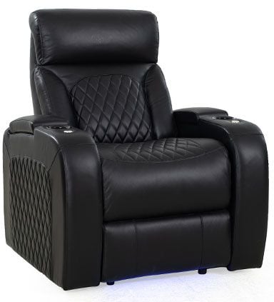 <b>Black</b> Italian Luxe Leather