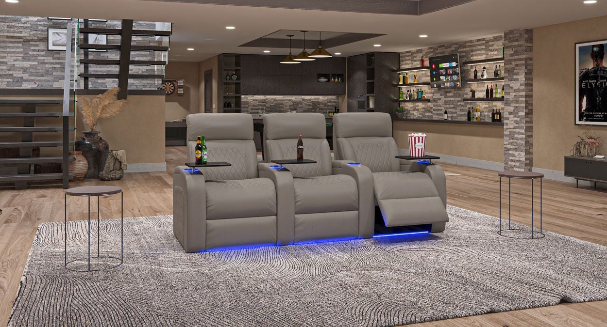 Relax in theater bliss