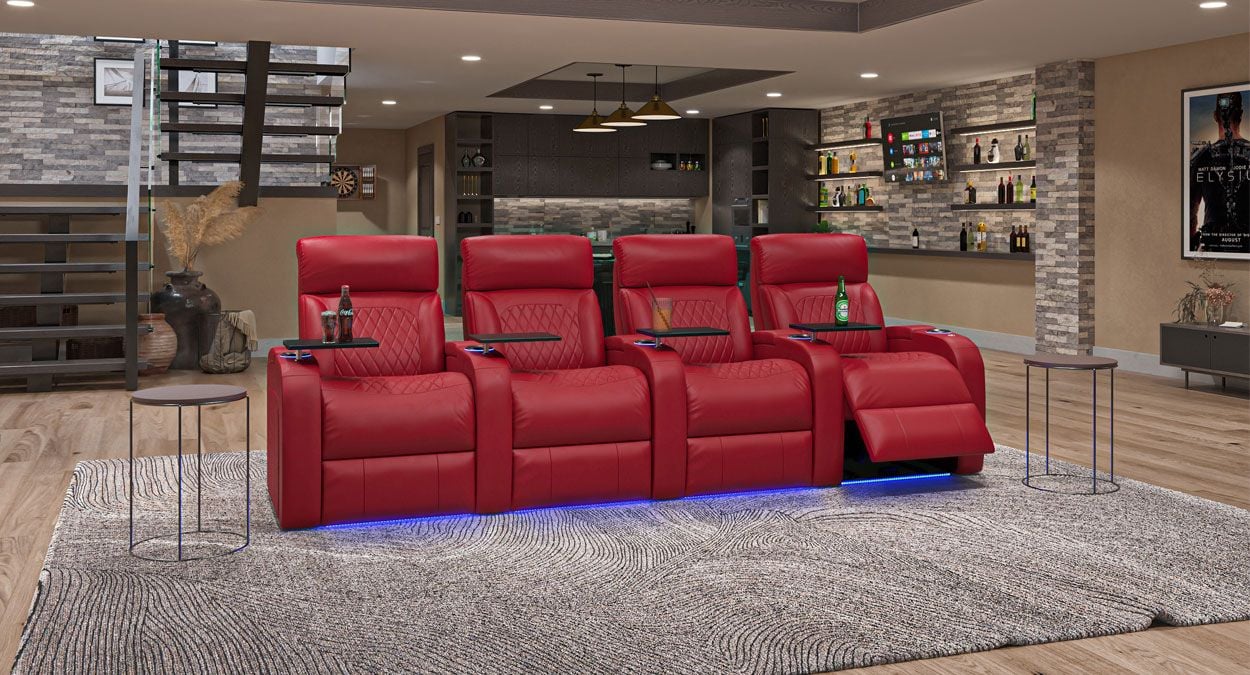 Luxurious heat & massage recliner