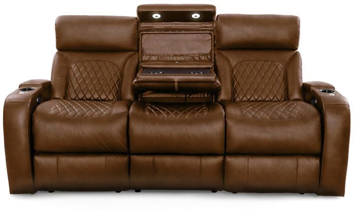 <b>Cognac</b> Luxe Italian Leather