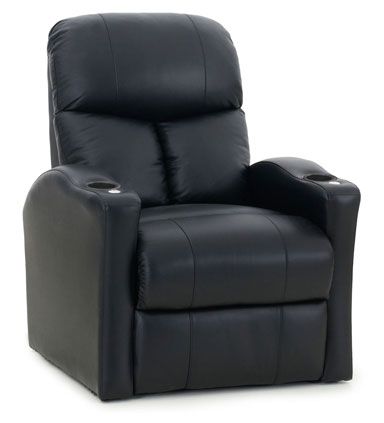 Donovan leather power home theater recliner sale