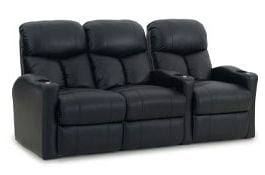 row of 3 Straight Loveseat on Left