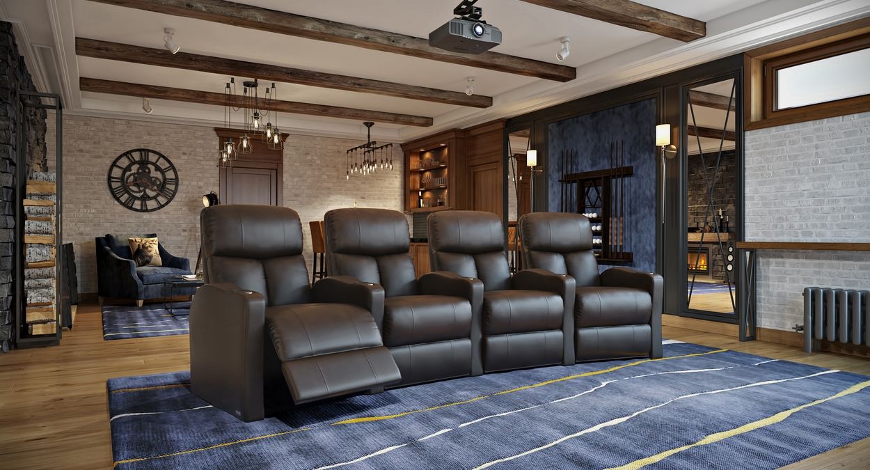 octane 4 seater theater seats
