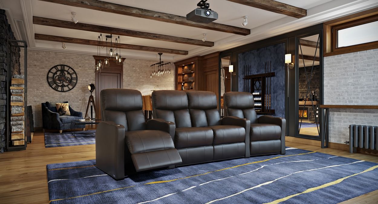 octane 4 seat movie theater seating