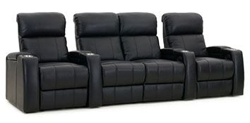 row of 4 Straight with Center Loveseat