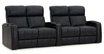 row of 4 Straight as Dual Loveseats
