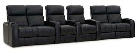 row of 6 Straight with Outside Loveseats