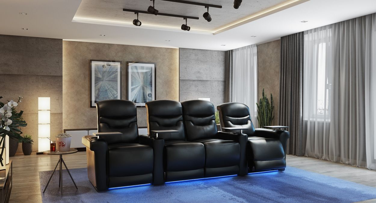 challenger 4 chairs tv room