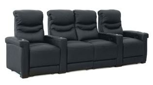 row of 4 Straight with Center Loveseat