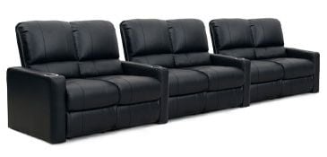 row of 6 Straight as Triple Loveseats