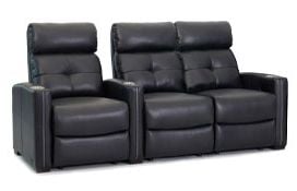 row of 3 Straight Loveseat on Right