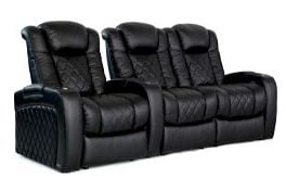 row of 3 Straight Loveseat on Right