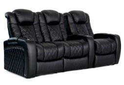 row of 3 Straight Loveseat on Left