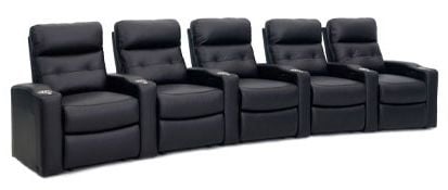 row of 5 Curved