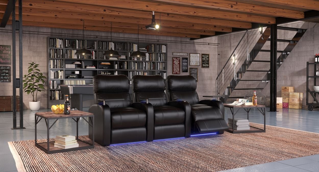theater recliners 3 seater