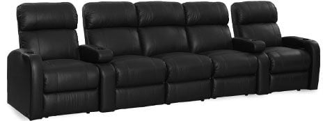 row of 5 Straight with Center Sofa