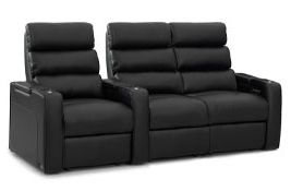 row of 3 Straight Loveseat on Right