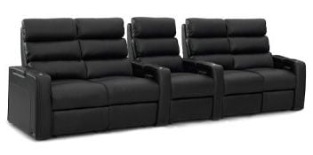 row of 5 Straight with Dual Loveseats