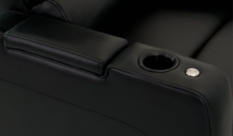 leather recliners with storage