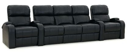 row of 5 Straight with Center Sofa