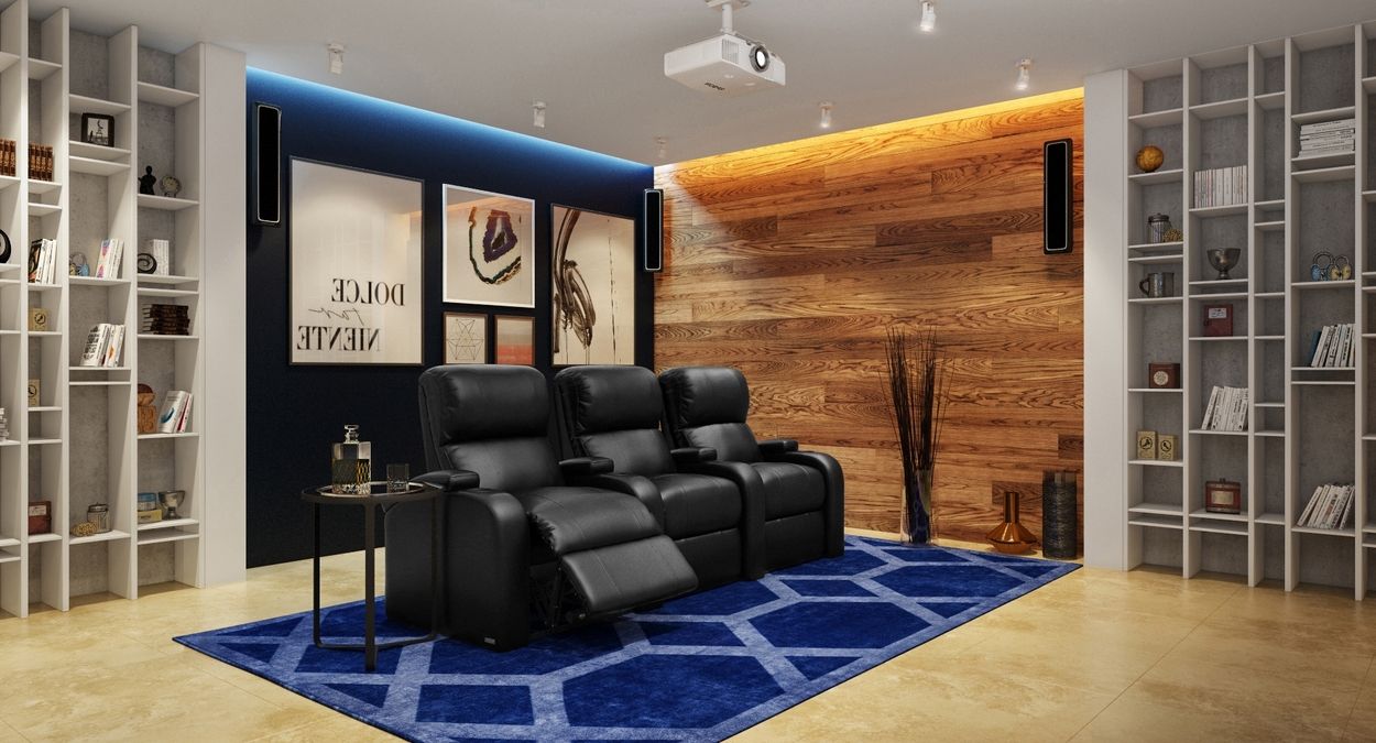 3 seat theater recliner