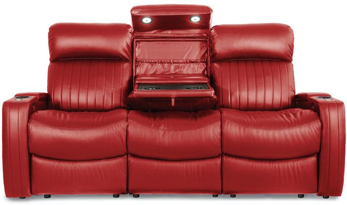 <b>Red</b> Luxe Italian Leather