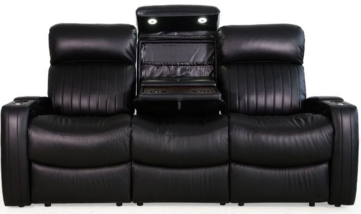 <b>Black</b> Luxe Italian Leather
