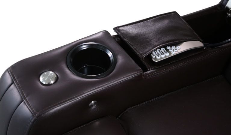 lounge chair with cup holder