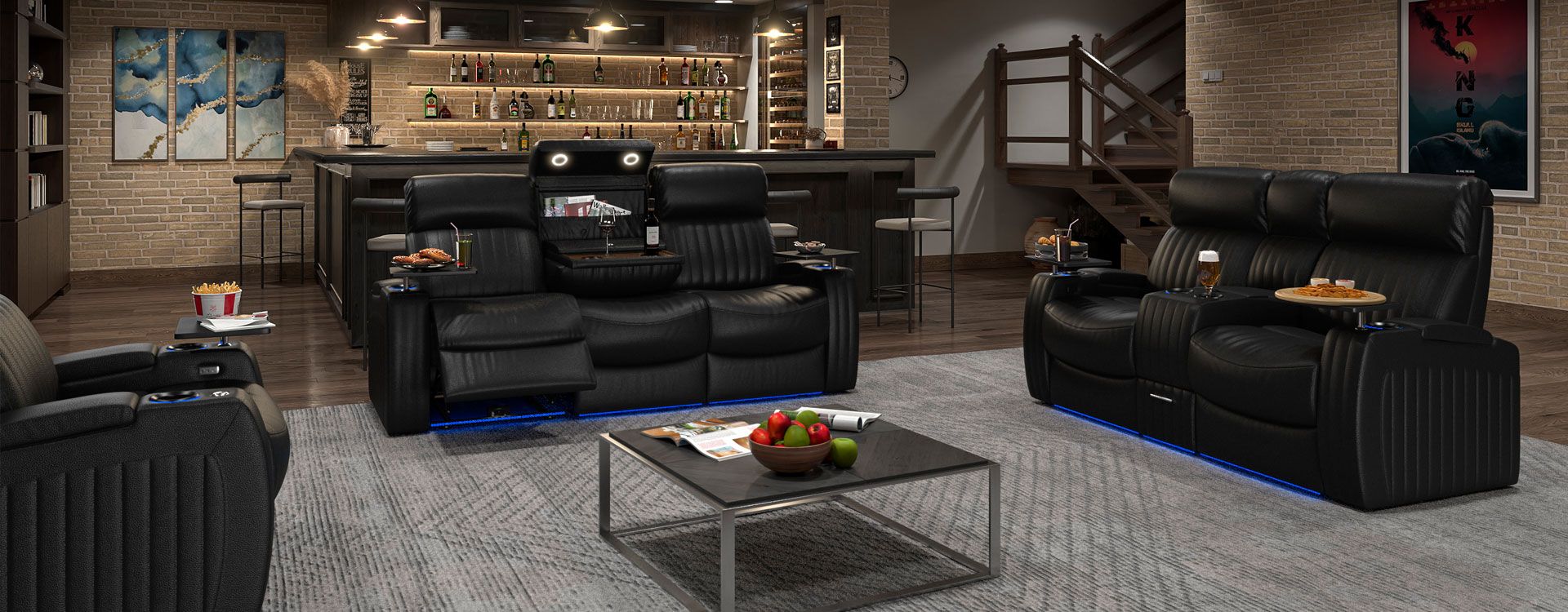 Epic LHR Massage Sofa Set Banner