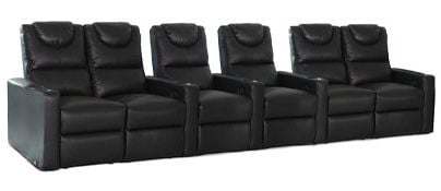 row of 6 Straight with Outside Loveseats