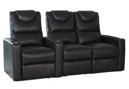 row of 3 Straight Loveseat on Right