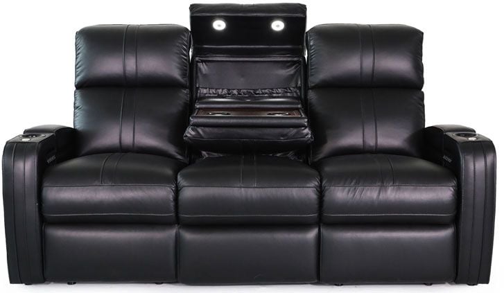 <b>Black</b> Luxe Italian Leather