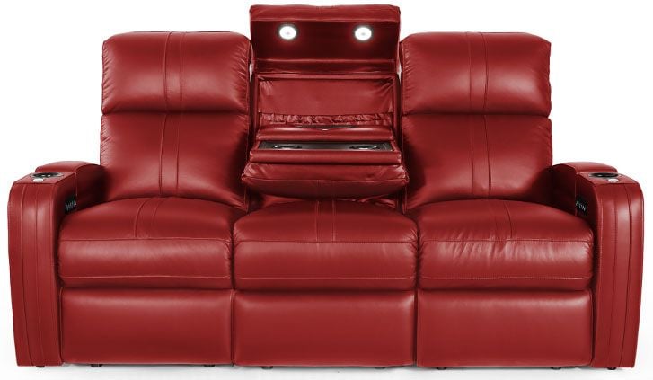 <b>Red</b> Luxe Italian Leather