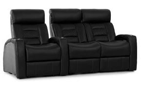 row of 3 Straight Loveseat on Right