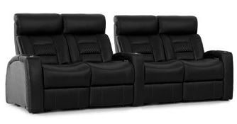 row of 4 Straight as Dual Loveseats
