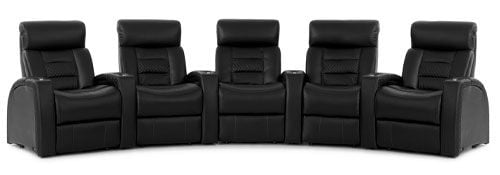 row of 5 Curved