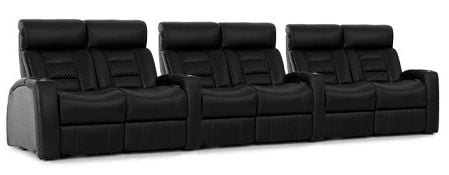 row of 6 Straight as Triple Loveseats