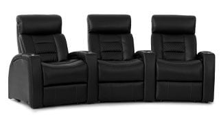 row of 3 Curved