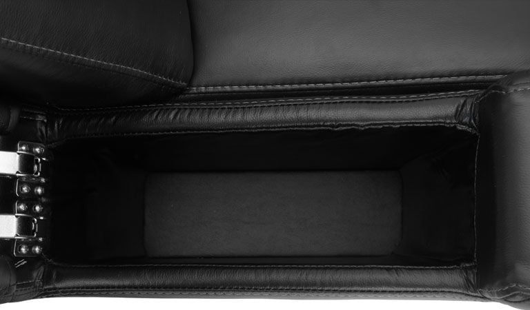 Octane Flex recliner with storage arms