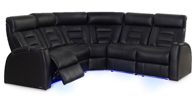 <b>Black</b> Italian Luxe Leather