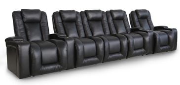 row of 5 Straight with Center Sofa
