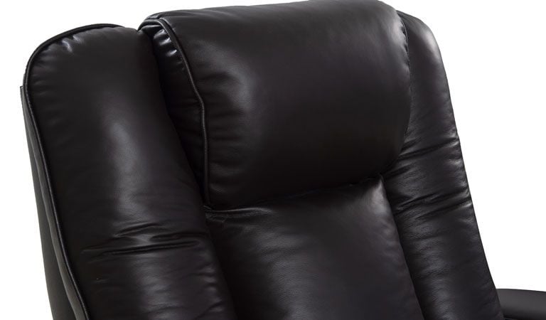 recliner with light up cup holder