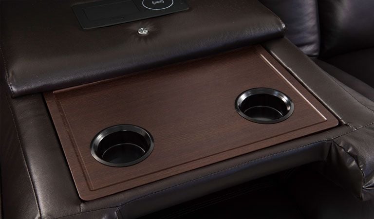 Octane recliner cup holder lights