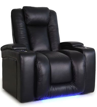 <b>Black</b> Italian Luxe Leather