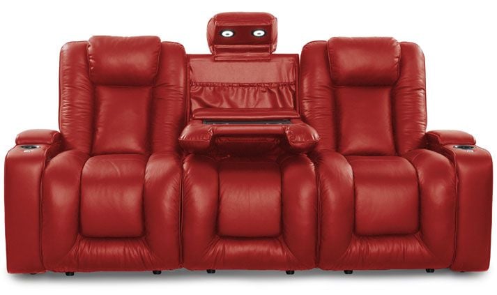 <b>Red</b> Luxe Italian Leather