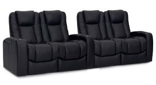 row of 4 Straight as Dual Loveseats