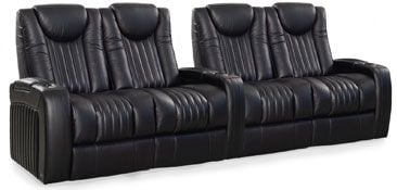 row of 4 Straight as Dual Loveseats