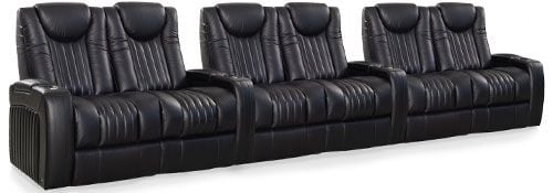 row of 6 Straight as Triple Loveseats