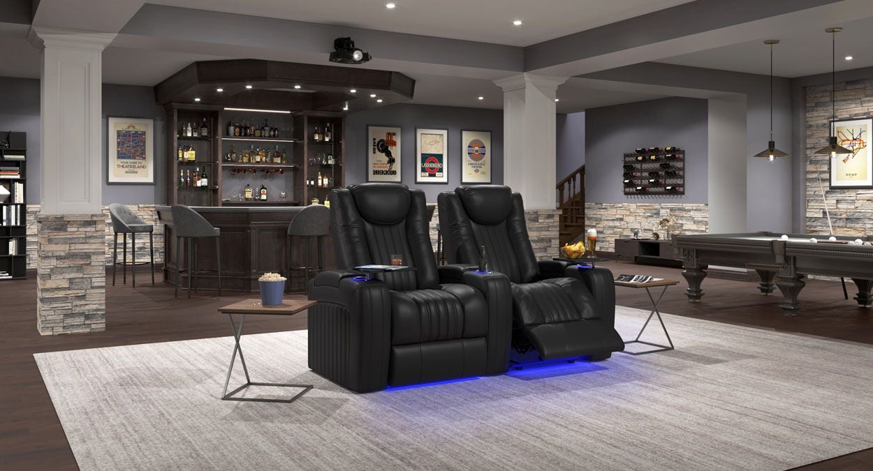 Big & Tall theater seats